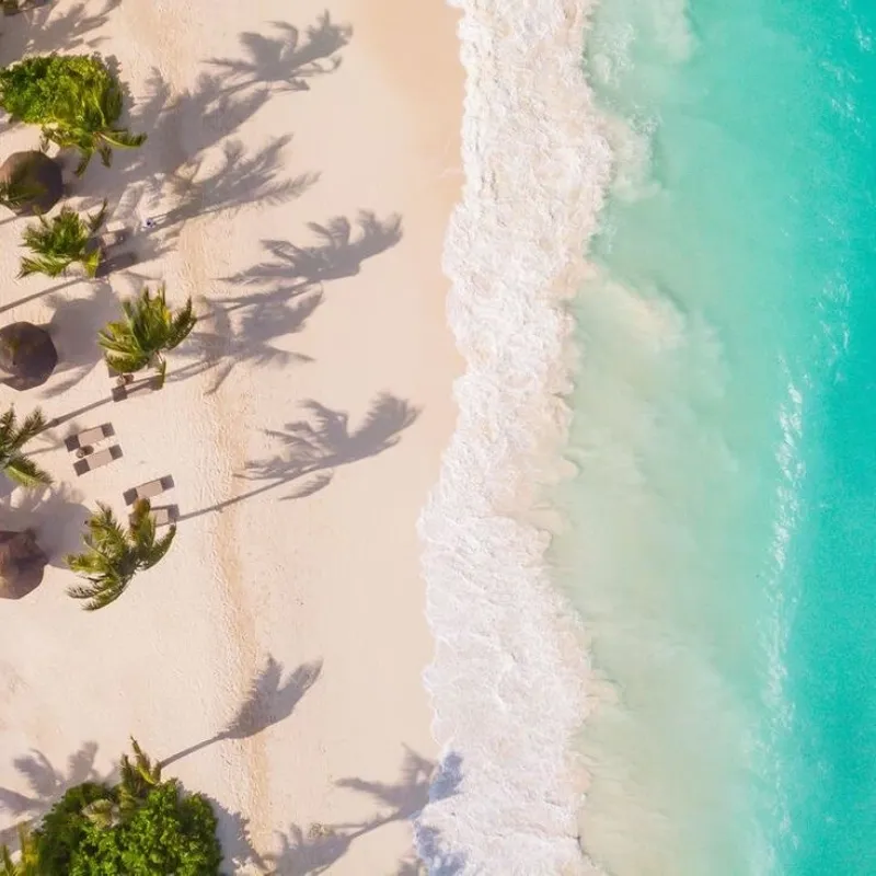 Nyange Sandbank with Drone Photos and Videos